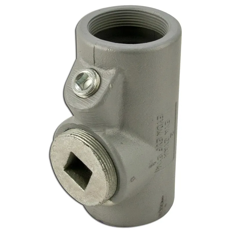 Sealing Fitting, Vertical/Horizontal, 2", Explosion-Proof, Malleable