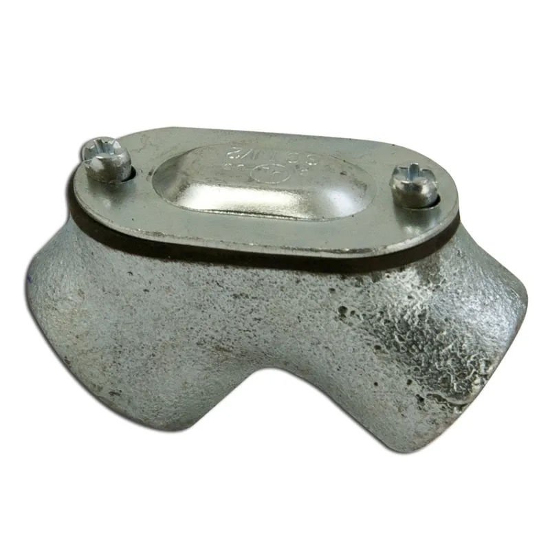 Pulling Elbow, 3/4", 90°, Female/Female, Gasketed