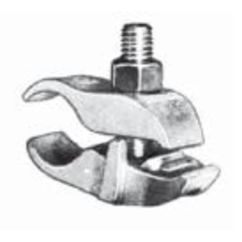 Conduit Clamp, 3/4", Parallel, Malleable Iron, Hot Dipped Galvanized