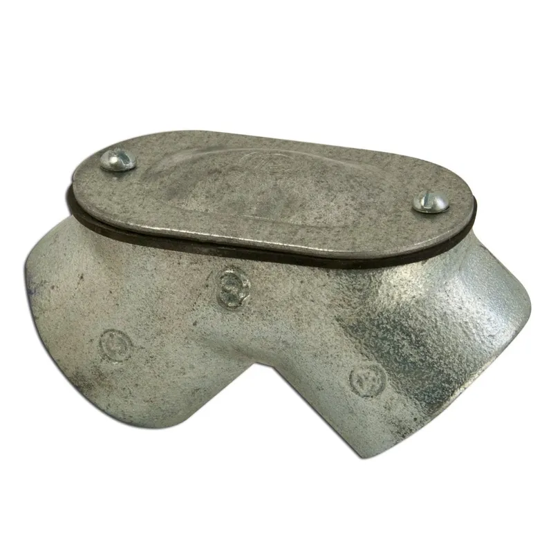 Pulling Elbow, 1", 90°, Female/Female, Gasketed
