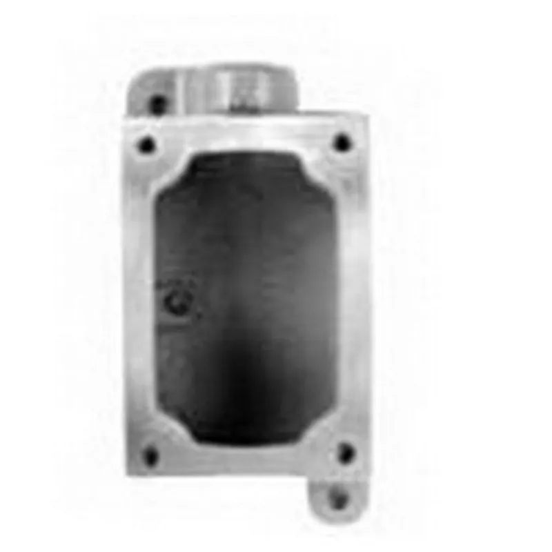 Mounting Body EDS Type, 3/4", 1-Gang, Feed Thru, Malleable Iron