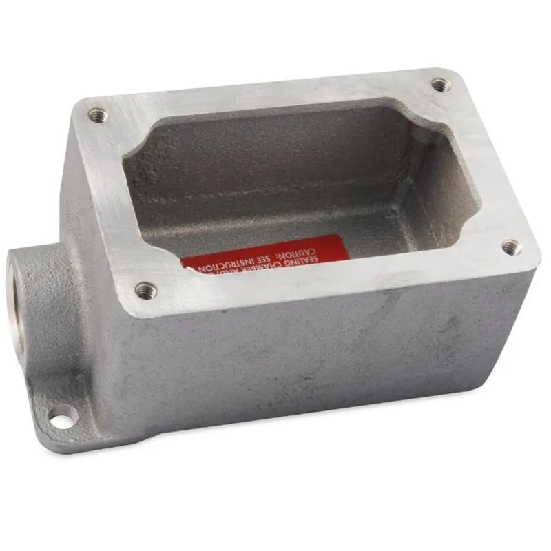 Mounting Body, EFD Type, 1-Gang, 3/4" Hub, Dead-End, Malleable Iron