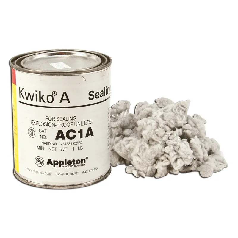 Kwiko A Sealing Cement and Fiber Filler Kit 16.00 Ounce Cement/1 Ounce Fiber
