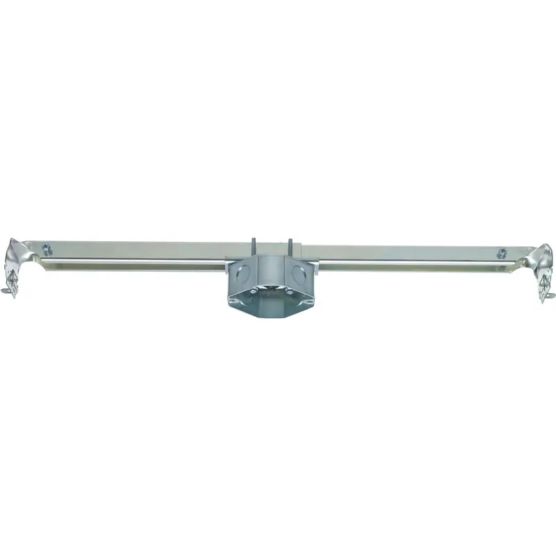 Ceiling Fixture Box with Adjustable Bar Hanger