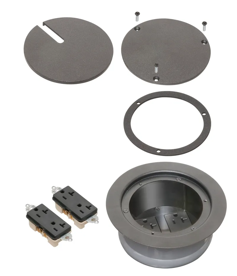 QUAD REC CVR KIT BLACK