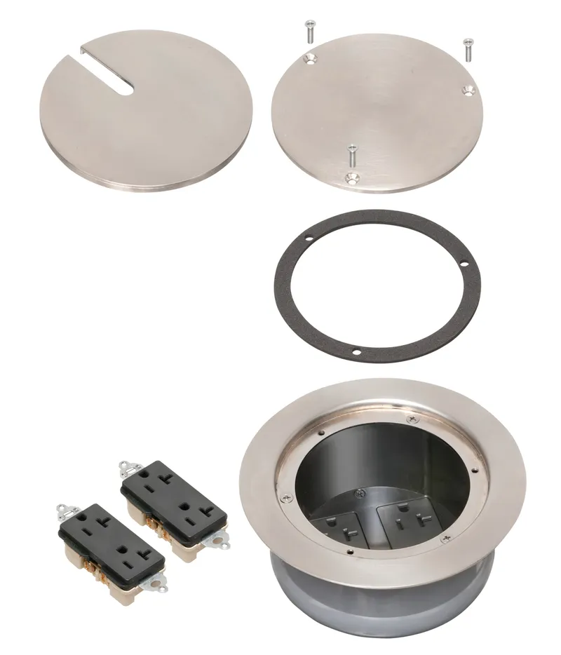 Recessed Cover Kit For 5.5" Concrete Box