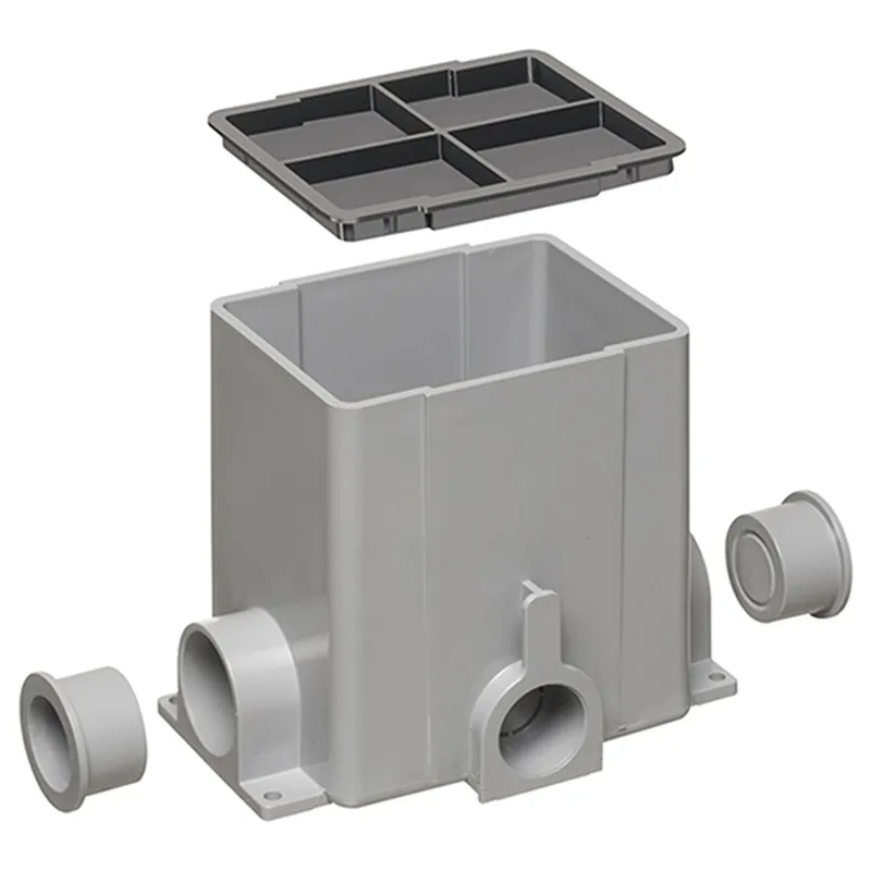 Single Gang Box Kit, Individual Boxes Lock Together To Form Two-Gang And Three-Gang Boxes.