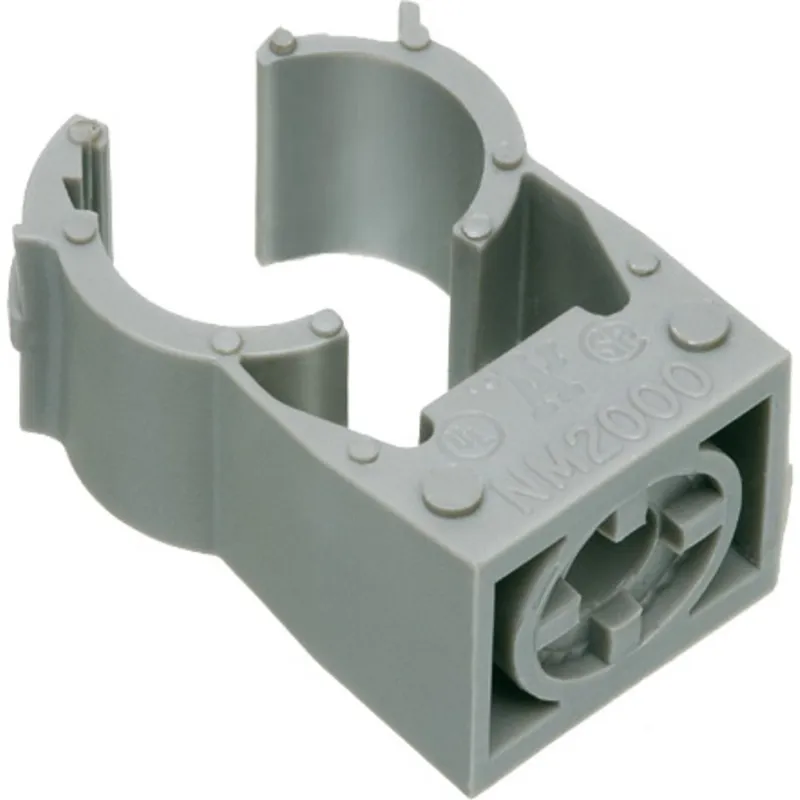 Pipe Hanger, 1/2", 1-Piece, Plastic