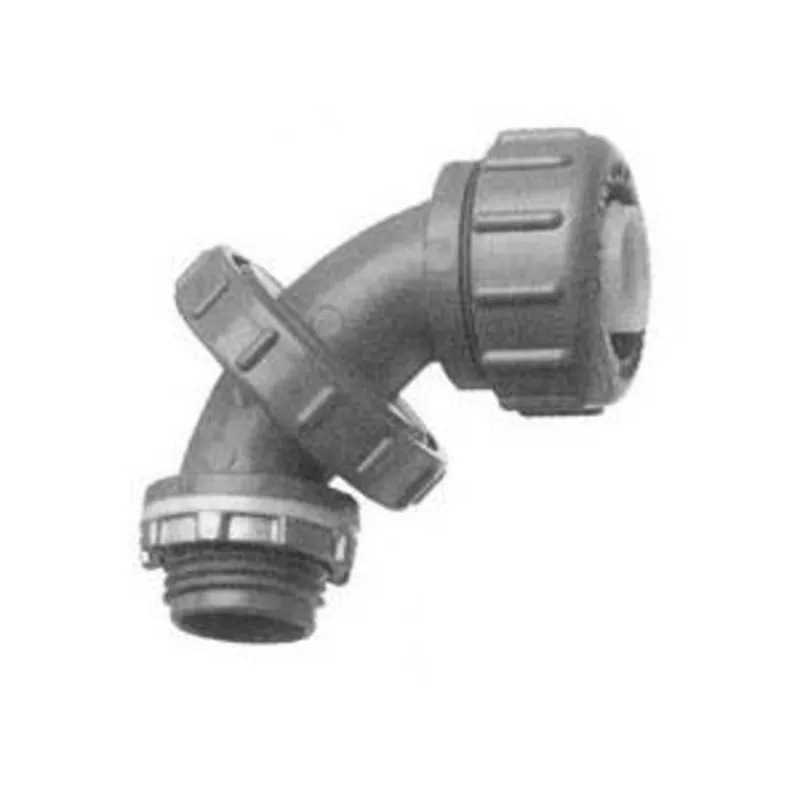 Liquidtight Connector, Adjustable to 90°, 1/2", Non-Metallic