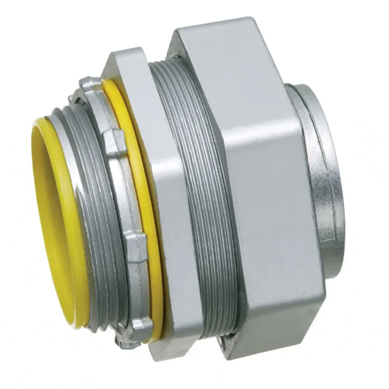 Liquidtight Connector, Straight, 3/4", Zinc Die Cast