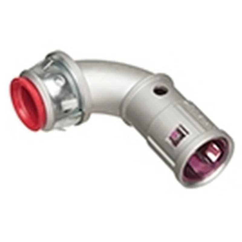 AC/Flex Connector, 1/2", Insulated, Zinc Die Cast
