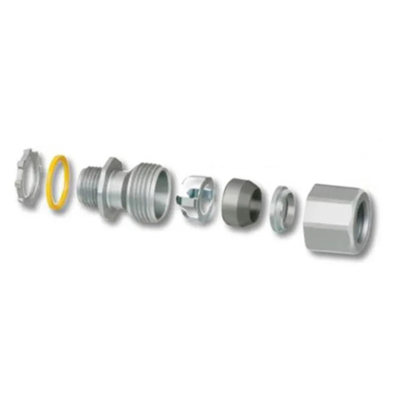 1/2" Liquid Tight, ConcreteTight Zinc Fitting