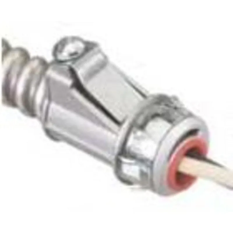 MC/AC/Flex Connector, 3/8", Insulated, Zinc Die Cast