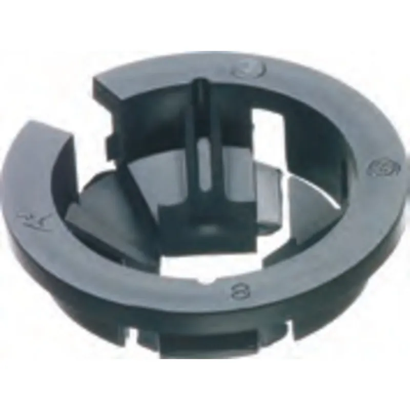 NM Cable Connector, 1", Push-In, Non-Metallic, Black