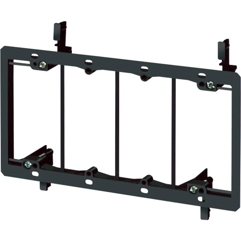 Mounting Bracket, 4-Gang, Low Voltage, Non-Metallic
