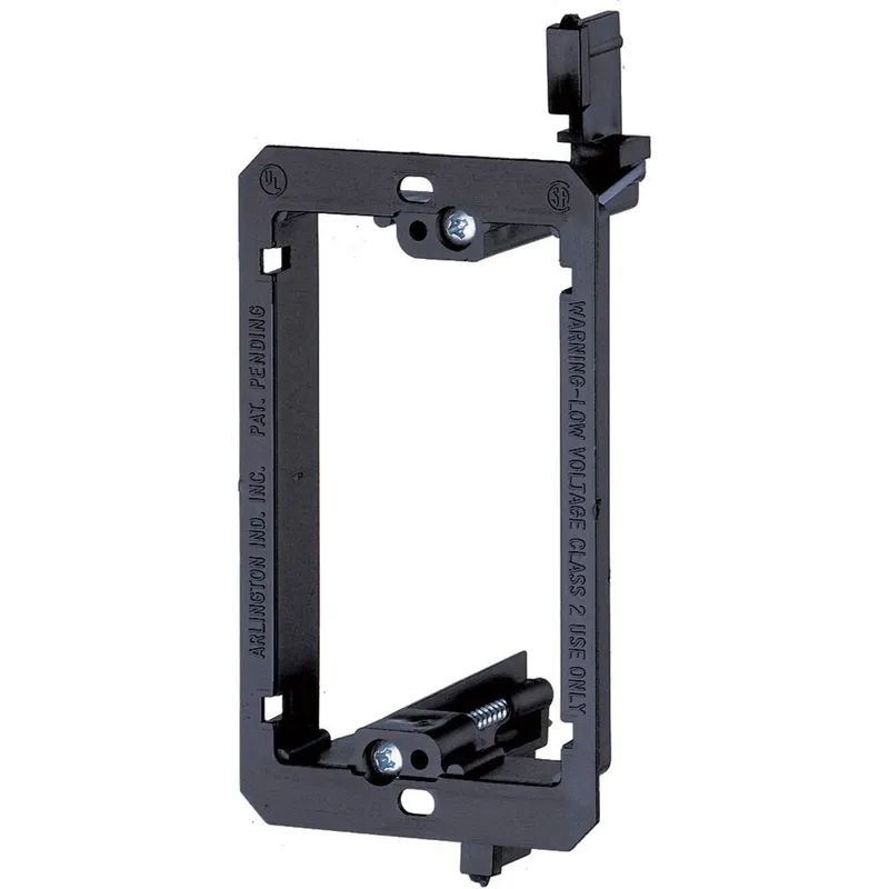 Mounting Bracket, 1-Gang, Low Voltage, Non-Metallic