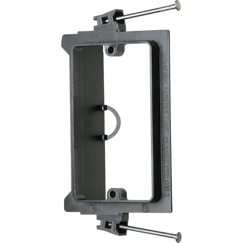 Mounting Bracket, 1-Gang, Low Voltage, Non-Metallic
