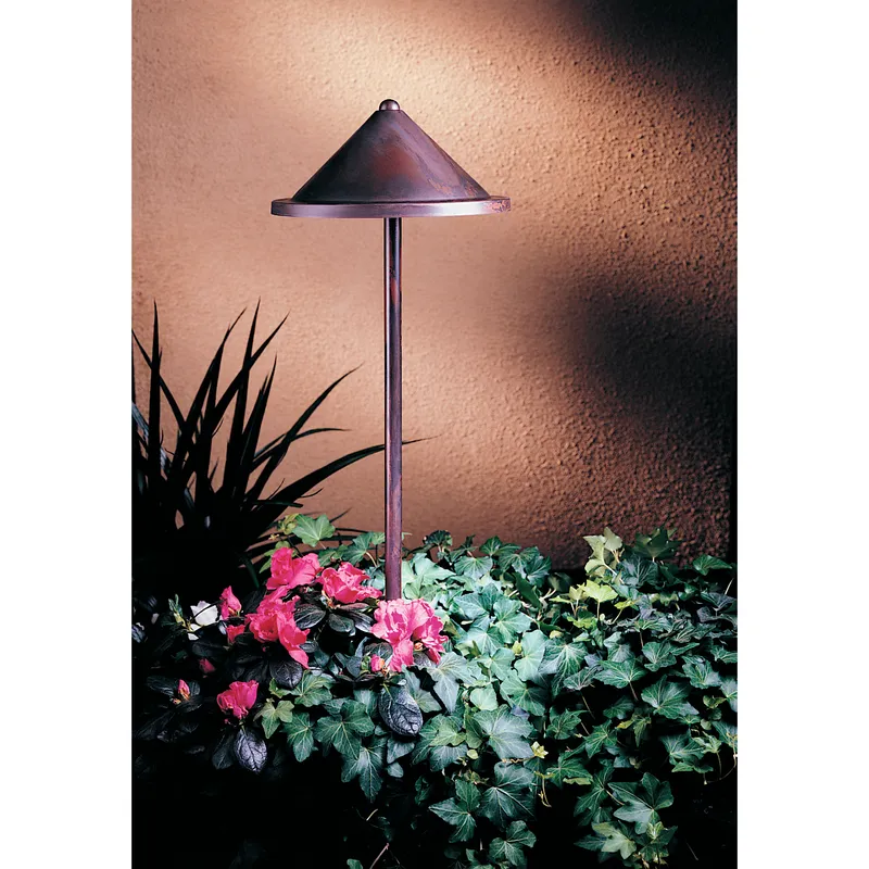 Berkeley 12V 18 watt Verdigris Patina Landscape Light