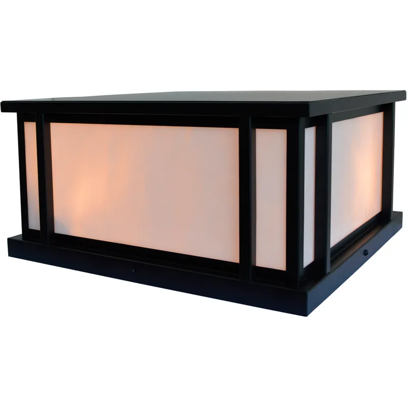 Glencoe 2 Light 8 inch Antique Copper Pier Mount in Clear Seedy