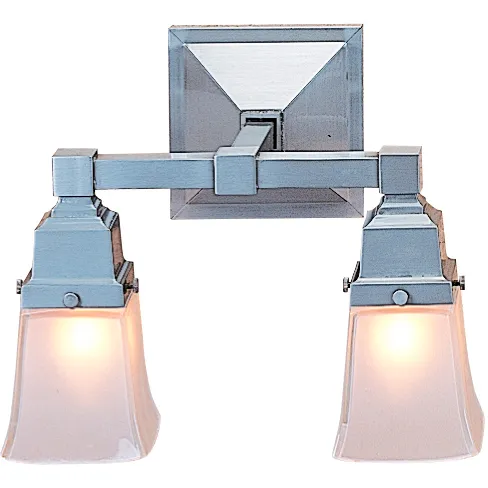 Ruskin 2 Light 13 inch Pewter Wall Mount Wall Light, Glass Sold Separately