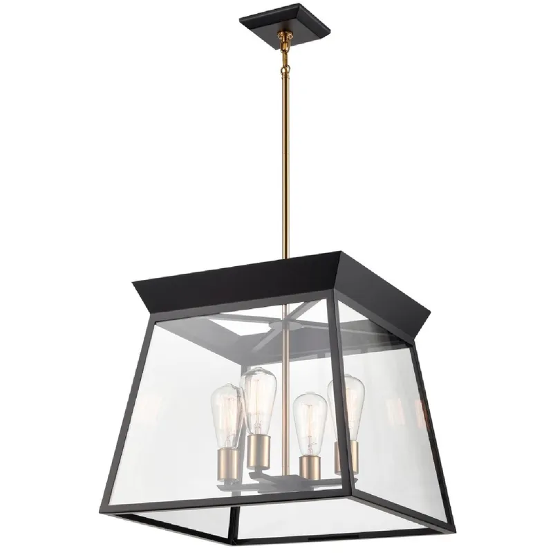 Arlo LED 22.5 inch Black Chandelier Ceiling Light
