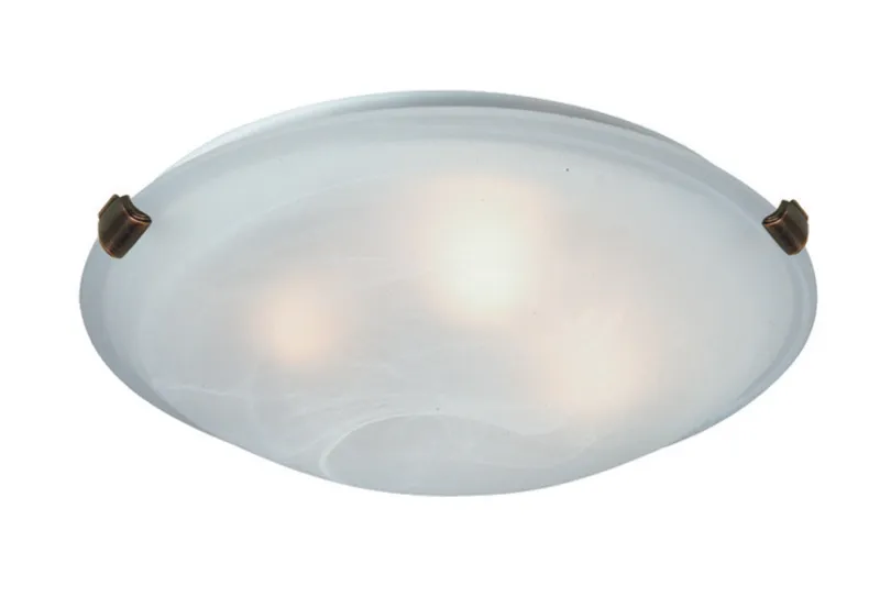 Clip Flush LED 12 inch Brushed Nickel Flush Mount Ceiling Light