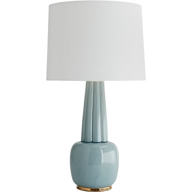 Arlington 30.5 inch 150 watt Celadon and Gold Table Lamp Portable Light