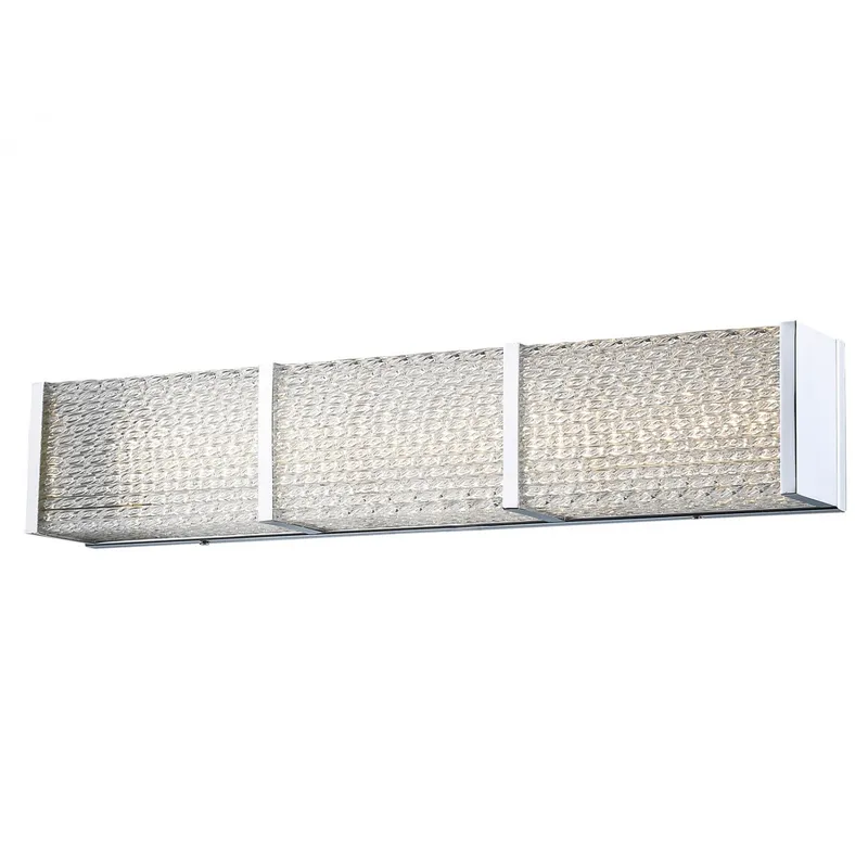 Cermack St. LED 32 inch Polished Chrome Vanity Bath Bar Wall Light