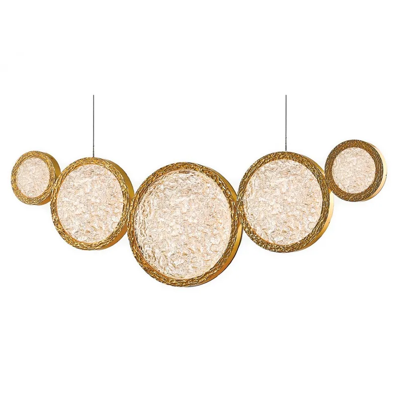 Bottega LED 2 inch Polished Brass Chandelier Ceiling Light