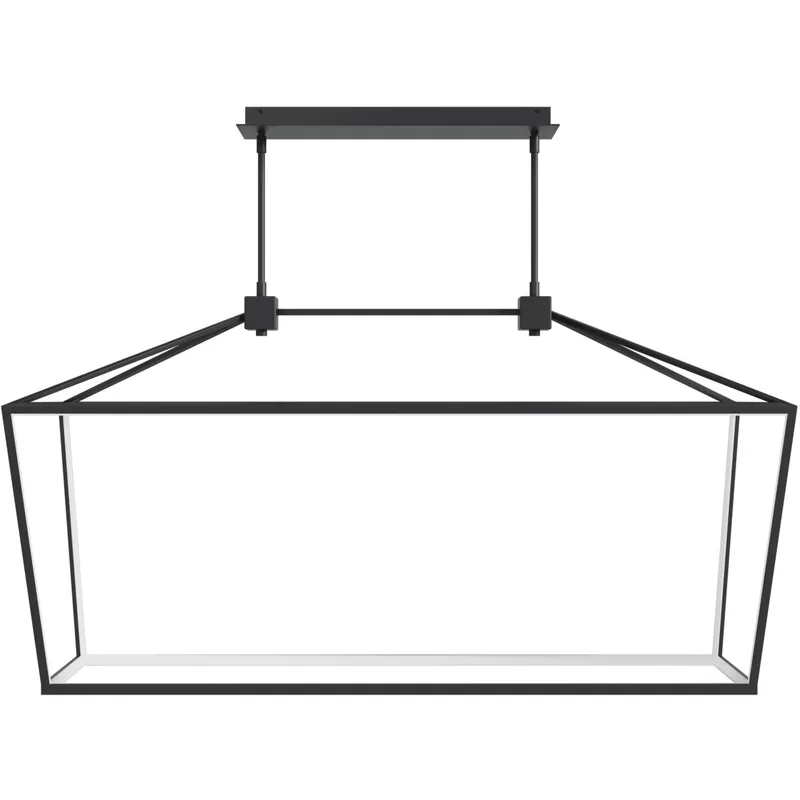 Park Ave. LED 17 inch Black Pendant Ceiling Light