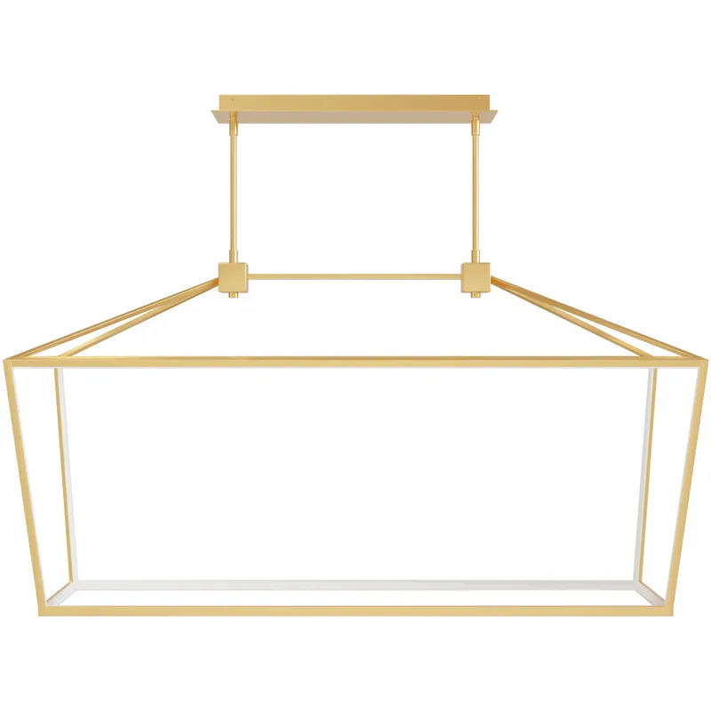 Park Ave. LED 17 inch Gold Pendant Ceiling Light