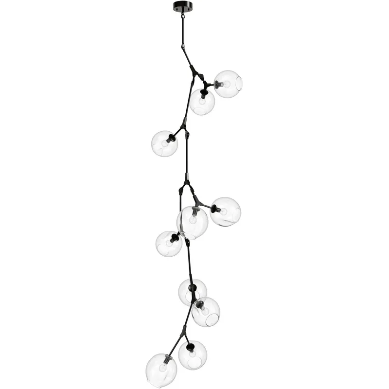 Fairfax Ave. 10 Light 27 inch Dark Bronze Chandelier Ceiling Light