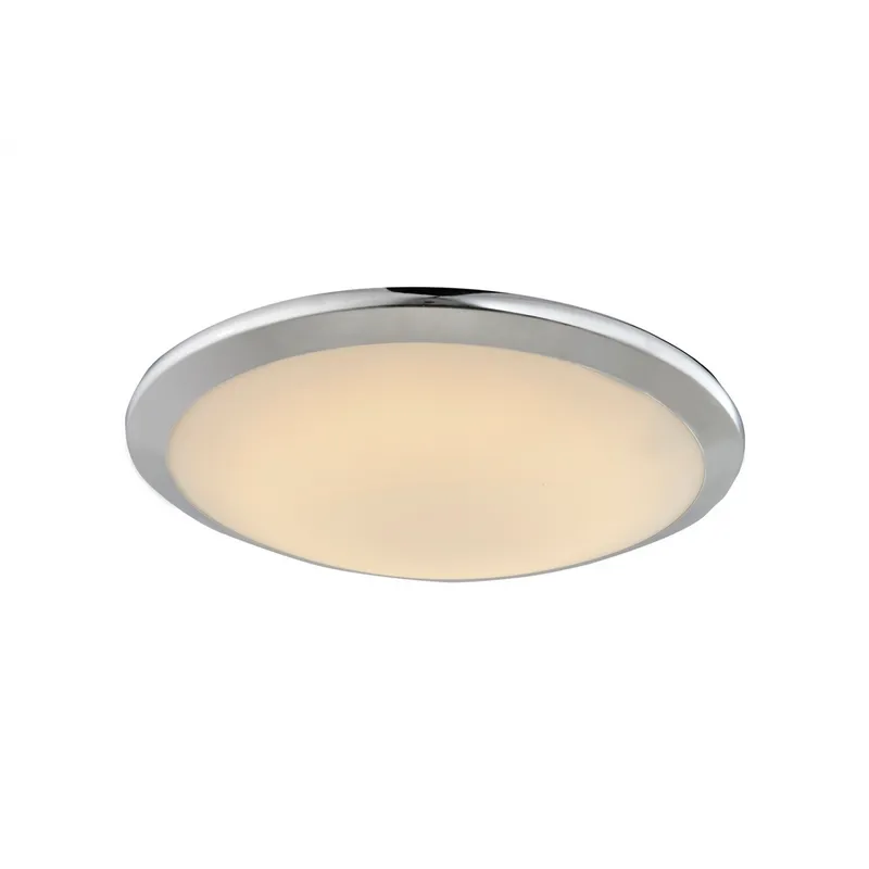 Cermack St. LED 12 inch Polished Chrome Flush Mount Ceiling Light