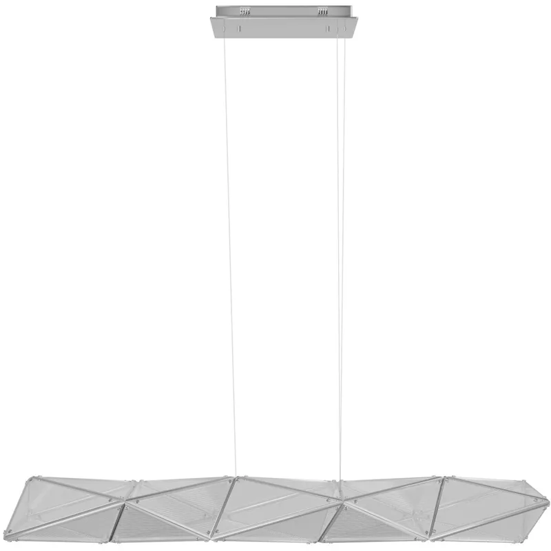 Seoul LED 6 inch Chrome Pendant Ceiling Light