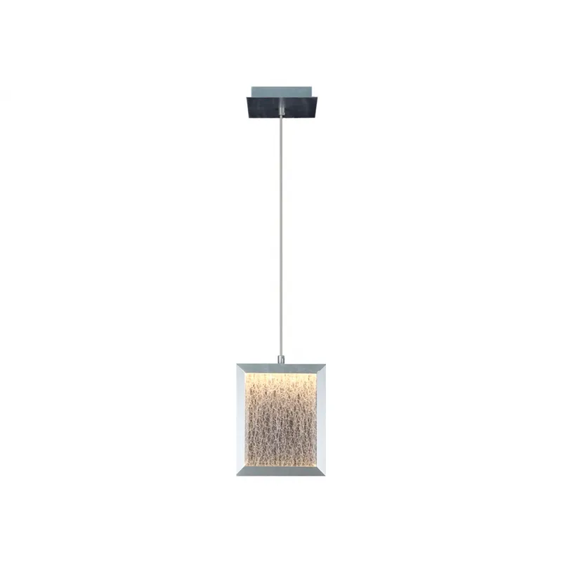 Brentwood LED 9 inch Brushed Aluminum Pendant Ceiling Light
