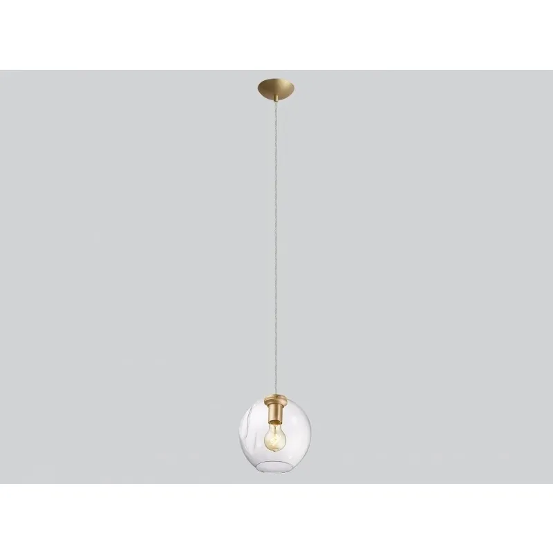 Fairfax Ave. 1 Light 8 inch Dark Bronze Pendant Ceiling Light