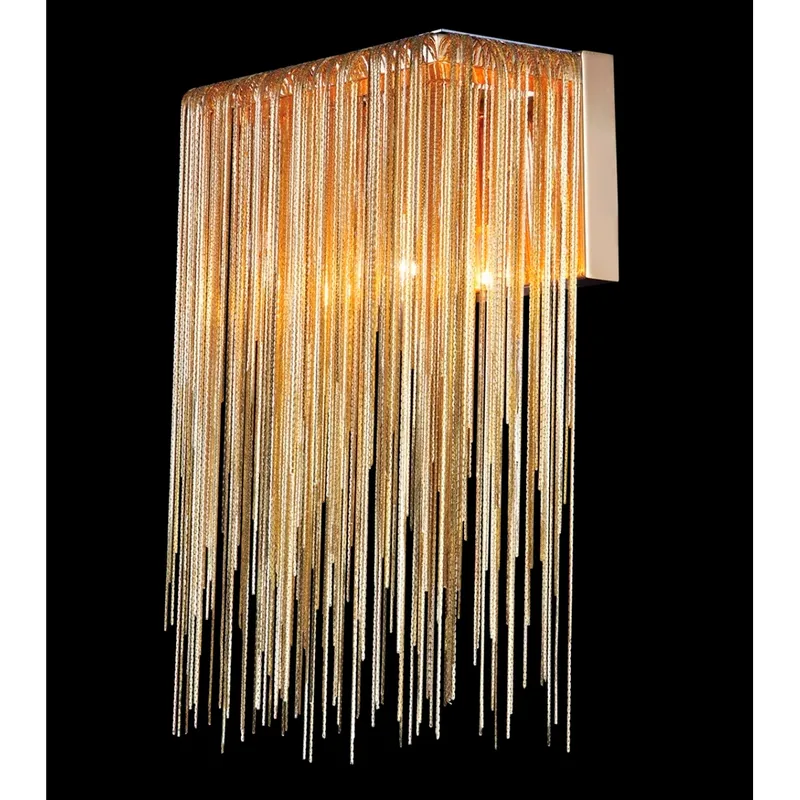Fountain Ave. Wall Sconce Wall Light in Gold