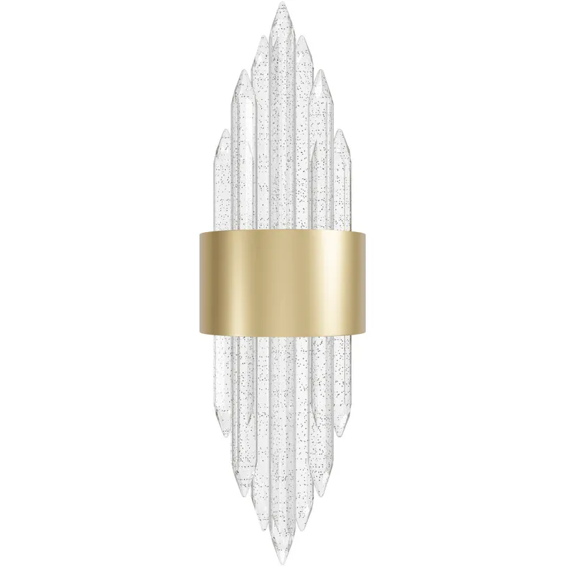Aspen Wall Sconce Wall Light in Brushed Brass