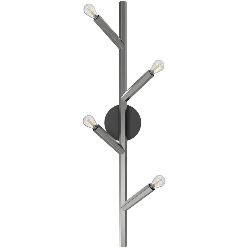 Oaks Wall Sconce Wall Light in Polished Nickel
