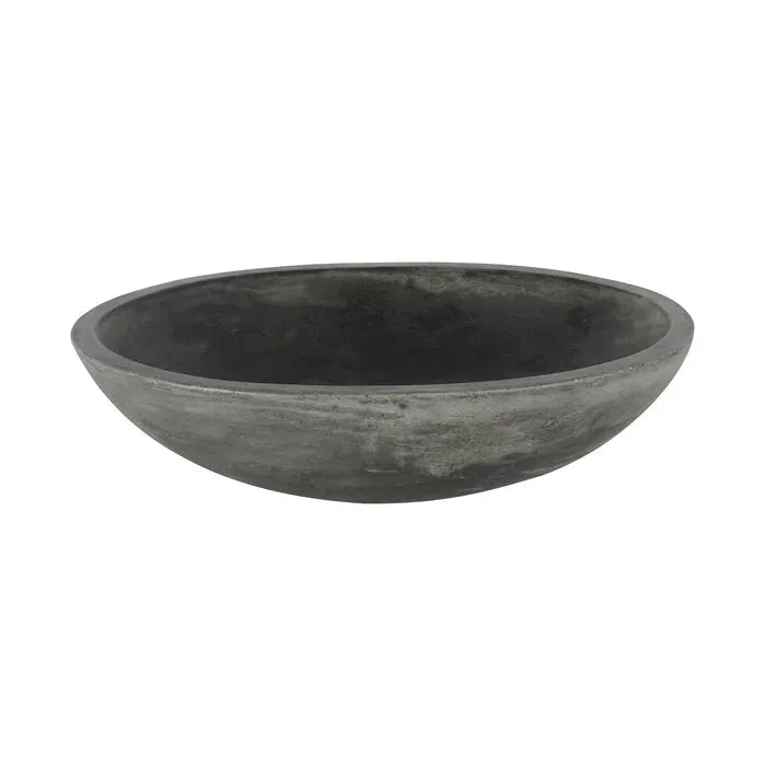BARCLAY 5-300CDG CASPAR OVAL CONCRETE ABOVE COUNTER BASIN 16-5/8 INCH