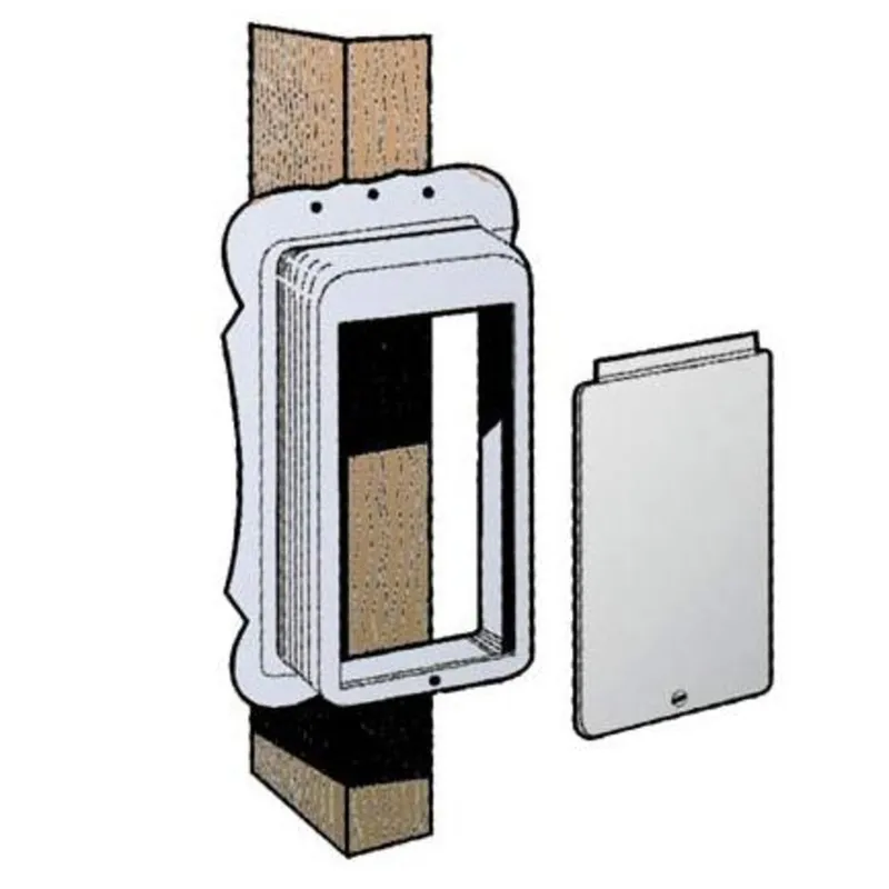 Single Family Residence Service Box, 1-Gang, Metallic