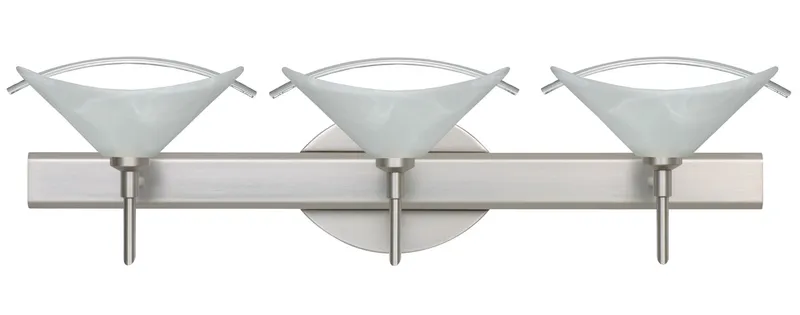 Hoppi LED 23 inch Satin Nickel Vanity Lighting Wall Light