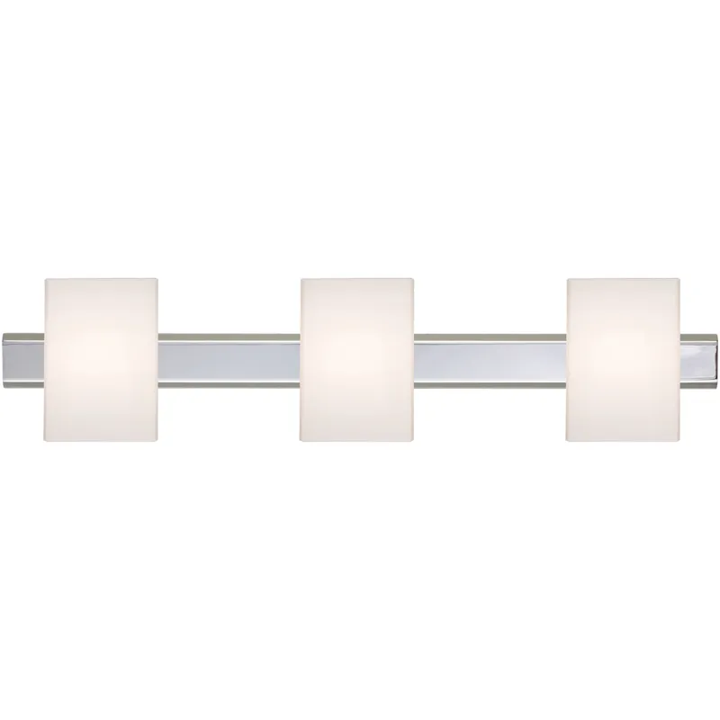 Tito 3 Light 23 inch Chrome Vanity Light Wall Light