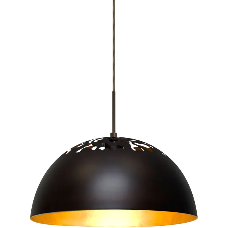 Gordy LED Bronze Cord Pendant Ceiling Light