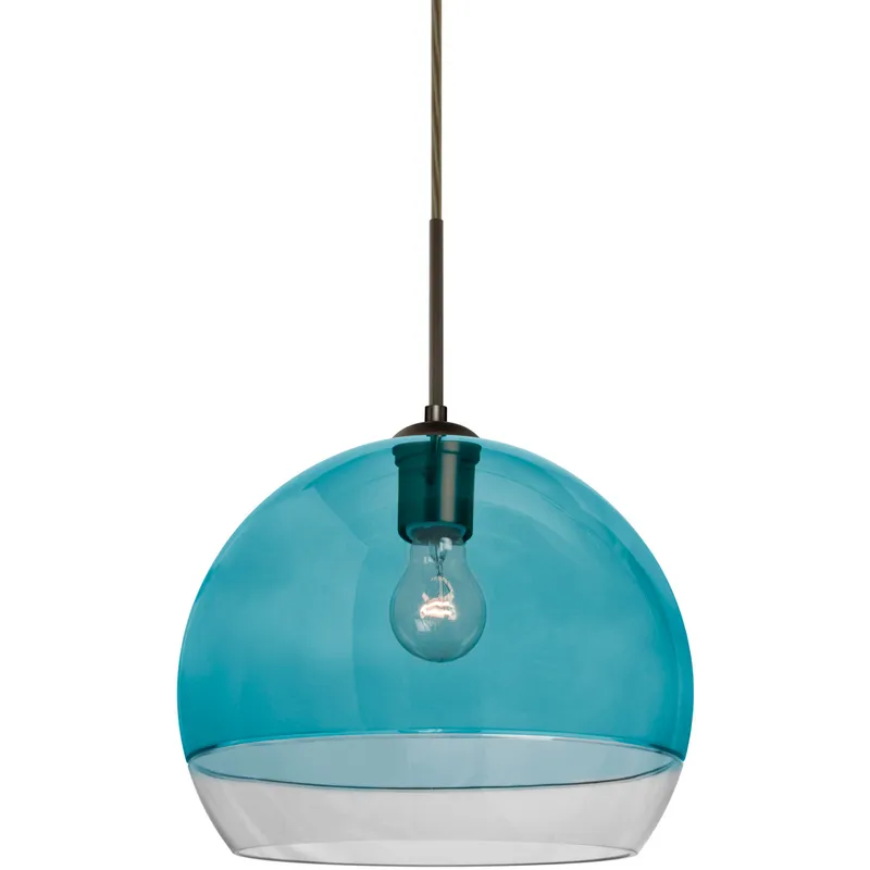 Ally 1 Light Bronze Pendant Ceiling Light