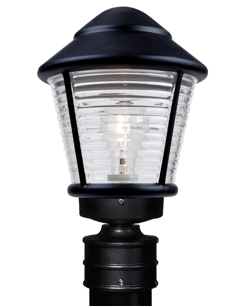 3100 Series 1 Light 14 inch Black Outdoor Post Mount, Costaluz
