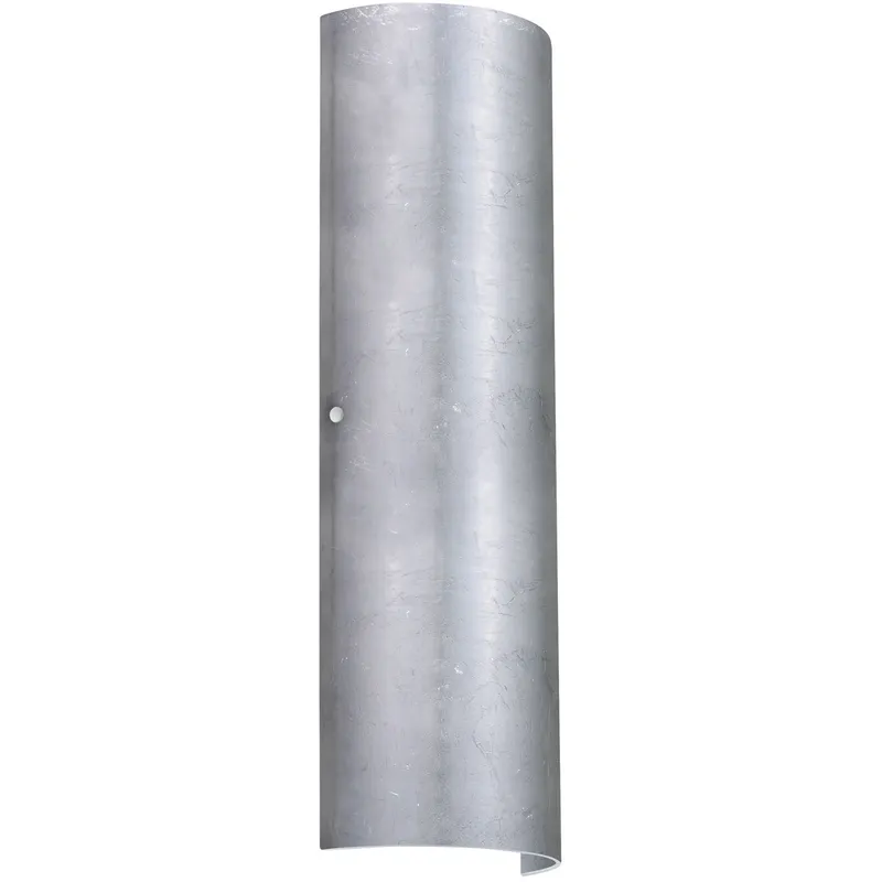 Torre 22 LED 7 inch Polished Nickel ADA Wall Sconce Wall Light in Silver Foil Glass