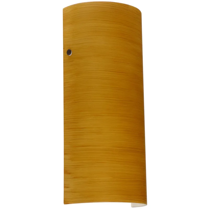 Torre 14 1 Light 6 inch Bronze ADA Wall Sconce Wall Light in Incandescent, Oak Glass