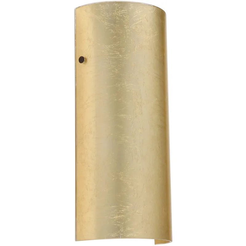 Torre 14 1 Light 6 inch Bronze ADA Wall Sconce Wall Light in Incandescent, Gold Foil Glass