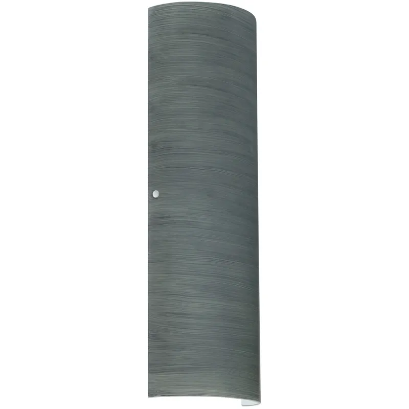Torre 22 2 Light 7 inch Polished Nickel ADA Wall Sconce Wall Light in Incandescent, Titan Glass